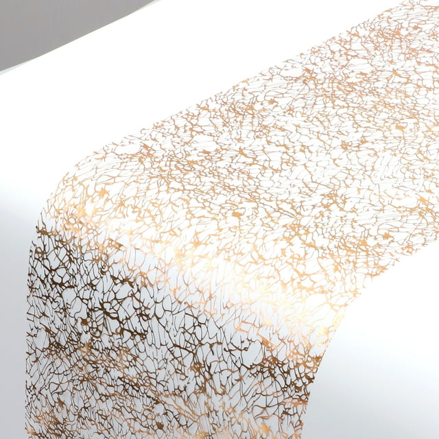 Caminito de mesa de lentejuelas y brillos Unique Bargains para decoración de mesas de bodas, 108.27"L x 11.02"W tono oro rosa