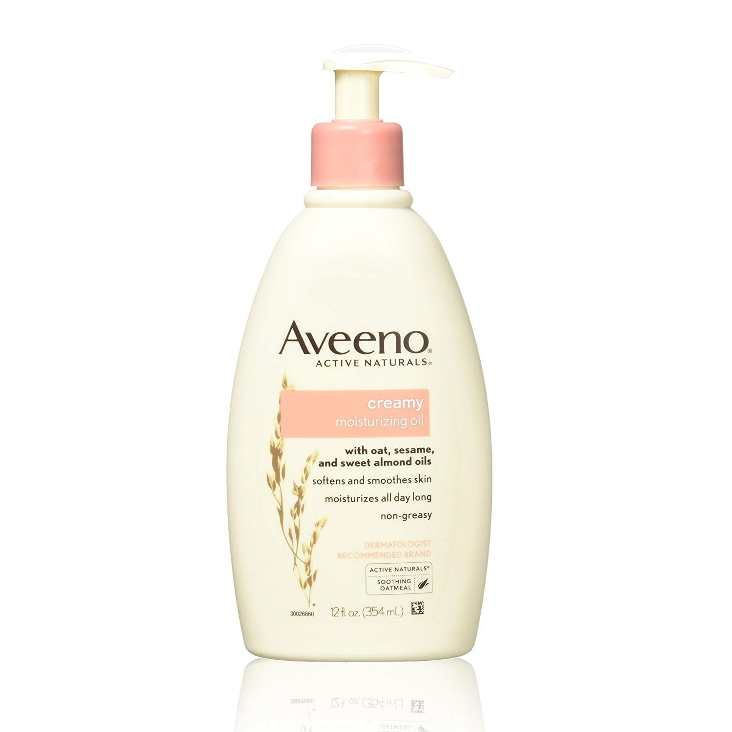 Aveeno Creamy Moisturizing Body Oil for Dry Skin, 12 fl. oz Walmart