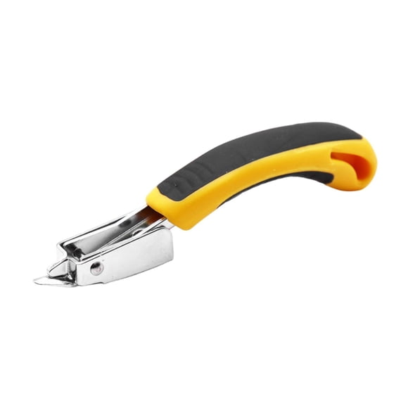 davian Outil de Retrait d'Agrafes Poignée Ergonomique Construction en Alliage Extracteur d'Agrafes Robuste Prise Facile Adapté pour Meubles Bureaux Écoles Jardins 16cm