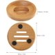 thumbnail image 4 of Soporte para jabonera, 2 piezas de almacenamiento de jabón de madera, bandeja de jabón de bambú, escurridor de jabón, jabonera desmontable, dispensador de jabón, 4 of 5