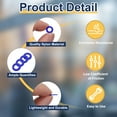 thumbnail image 3 of 120 Pcs Nylon Flat Washers 10mm ID 20mm OD 2mm Thick Plain Washer Grommets Plastic Sheet Gasket Fastener Sealing Spacer Gasket Ring, Blue, 3 of 7