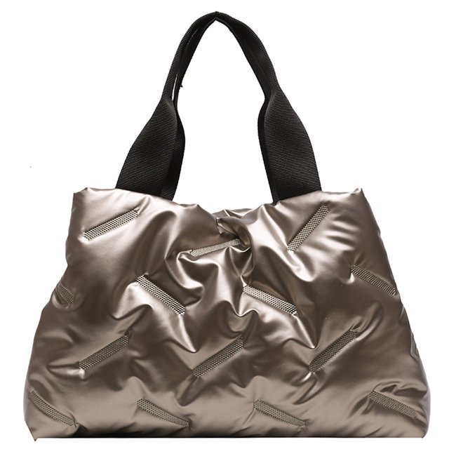 Bolso Mujer Ropa Algodón Personalizada Suave E Informal A La Color Champán 1927