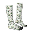 thumbnail image 4 of Lsque Lilies Flowers Printed Crew Socks Men's Women's LightWeight Thin Casual Calf Socks ,Knee High Socks,Cotton Socks, 4 of 9