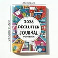 thumbnail image 6 of Decluttering Planner System, 60-Page Guided Workbook for Home Organization, Mental Clarity and Productivity, 2026 Personal Growth Journal with Daily Weekly Monthly Prompts(1PCS), 6 of 6