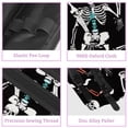 thumbnail image 2 of MUOOUM Pencil Case, Sport Skeleton Color Pattern Large Capacity Pencil Pouch Stationery Pen Bag, 2 of 7