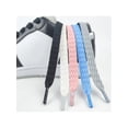 thumbnail image 3 of INSPIRE CHIC 2 Pairs Flat Fat Shoe Laces for Sneakers, 0.51'' Wide Soft Shoelaces Shoestrings for Casual Hiking Shoes Pink Sherbert 160cm/63.0", 3 of 4