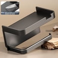 thumbnail image 5 of NEW Bathroom Wall Mounted Toilet Roll Paper Holder Shelf Tray Phone Storage R8, 5 of 6
