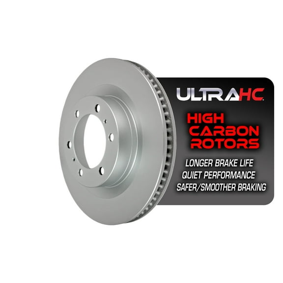 UltraHC Coated High Carbon Brake Rotor, Front UR007349, Toyota 4Runner 2021-2010