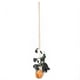 thumbnail image 4 of Artesanías de resina sintética, colgante en forma de panda animal colgante en forma de columpio colgante modelo panda probado profesionalmente, 4 of 8