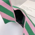 thumbnail image 2 of Striped Lady Top-handle Bags Fashion Knit Wrist Tote Portable for Work (Style 7), 2 of 8