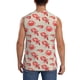 thumbnail image 4 of Fotbe Crab Lobster 1 Men's Camiseta sin Mangas Estampada para Hombres, Playera Casual para Gimnasio, Entrenamiento, Playa-XX-Large, 4 of 7