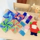 thumbnail image 3 of De Burbujas De Empuje, Juguetes De Silicona Lavables, Juguete Antiestrés De Papá Noel Para Adultos, Niños, Familia Y Amigos Minnieouse HA044881-01, 3 of 6