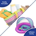 thumbnail image 4 of Piscina flotante para bebés SwimSchool Deluxe con toldo de 6 a 24 meses, 4 of 8