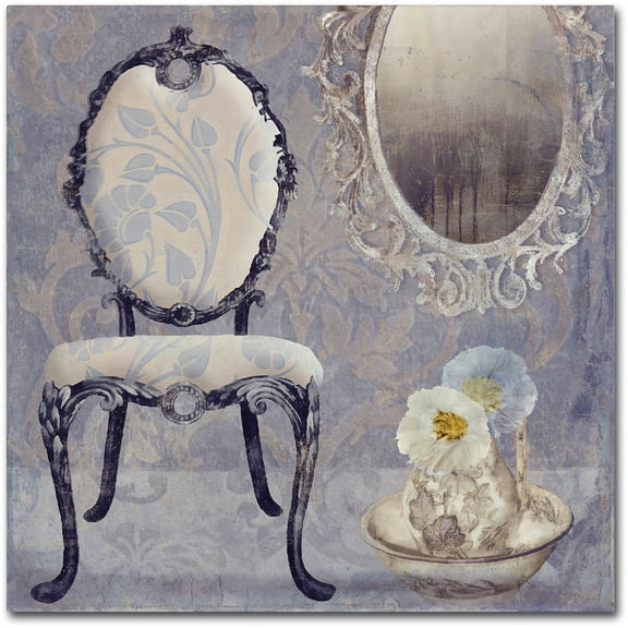 Trademark Fine Art "Salon II" Canvas Art by Color Bakery