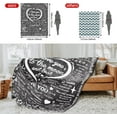 thumbnail image 4 of Gift for Women Christmas Throw Blanket,100 Language I Love You Romantic Gifts for Her Soft Blanket,Personalized Gifts for Mom Wife Girlfriend Grandma on Christmas Valentines Mother Day 60”x70, 4 of 6