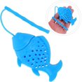 thumbnail image 3 of Artibetter Tea Strainer Silicone Strainer Silicone Tea Infuser Tea Filter Infuser Tea Maker Leaf Tea Fish Shape, 3 of 8