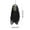 Black, variant on Hanging Gauze Skull Ghost Halloween Decor, Realistic Resin Skeleton Head with Black Tattered Gauze, Spooky Horror Hanging Ornament For Halloween Party Indoor Outdoor Scene Layout Props