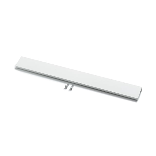 Tiradores de dedo para gabinete MATOOYA de aluminio blanco de 30 cm