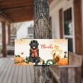 thumbnail image 4 of Happy Thanksgiving Newfoundland with Turkey Pumpkins Autumn Vibes Landscape Wood Sign Newfie Dog Lover Gifts Hanging Wall Home Decor - 12018, 4 of 5