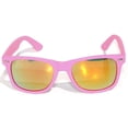 thumbnail image 2 of Retro Sunglasses - Matte-Pink Frame / Mirror Lens Regular, 2 of 6