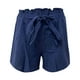 thumbnail image 4 of Moda mujer pantalones cortos de chándal verano Casual suelto Bandag sólido cintura alta pantalones cortos Fridja  fhjkhfk458813, 4 of 5