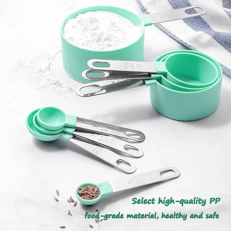 Measuring Cups, Measuring Spoons With Handle, Baking Measuring