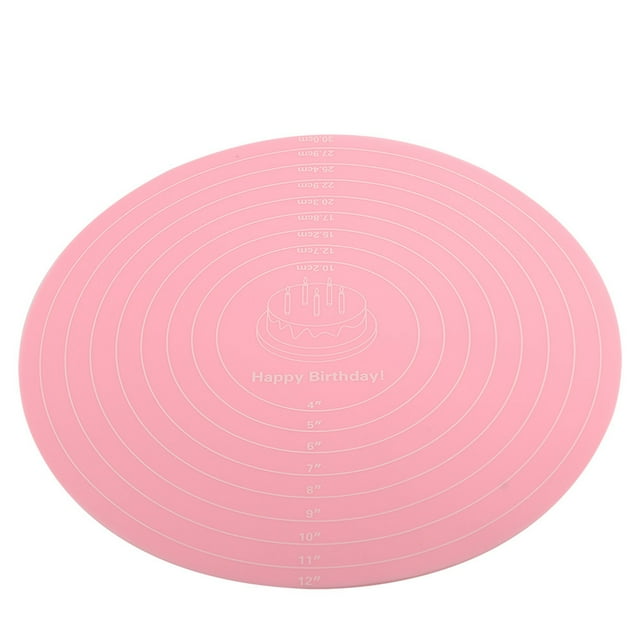 Alfombrillas para Hornear, Alfombrilla para Hornear de Silicona Resistente Al Calor Con Medidas, Alfombrilla Antiadherente Para Repostería para Masa Rodante