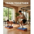 thumbnail image 6 of Exercise Balance Pad 2 PCS with Resistance Band, Non-Slip Cushioned Foam for Yoga, Fitness and Home Gym, 6 of 7
