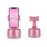 Smart Tracking Selfie Phone Holder with 360 Degree Rotation - Pink