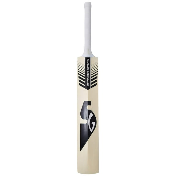 SG Scorer Classic Kashmir Willow Cricket Bat Size - 4 , Ideal For Leather Ball , Colour - White, Beige