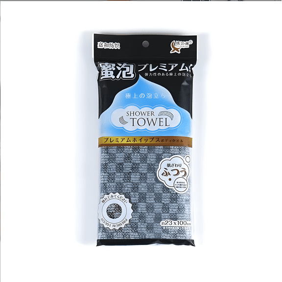 NUPROZ Japanese Exfoliating Washcloth Face & Body Scrub Towel - Exfoliating Towel with Hexagon Fibers - Duo Texture for Gentle Soft & Deep Exfoliation for All Skin Types
