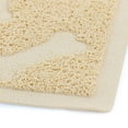 thumbnail image 4 of Gibson Everyday 119896.01 17.7 x 15.75 in. Pet Elements Dog Bone Placemat, Tan, 4 of 5