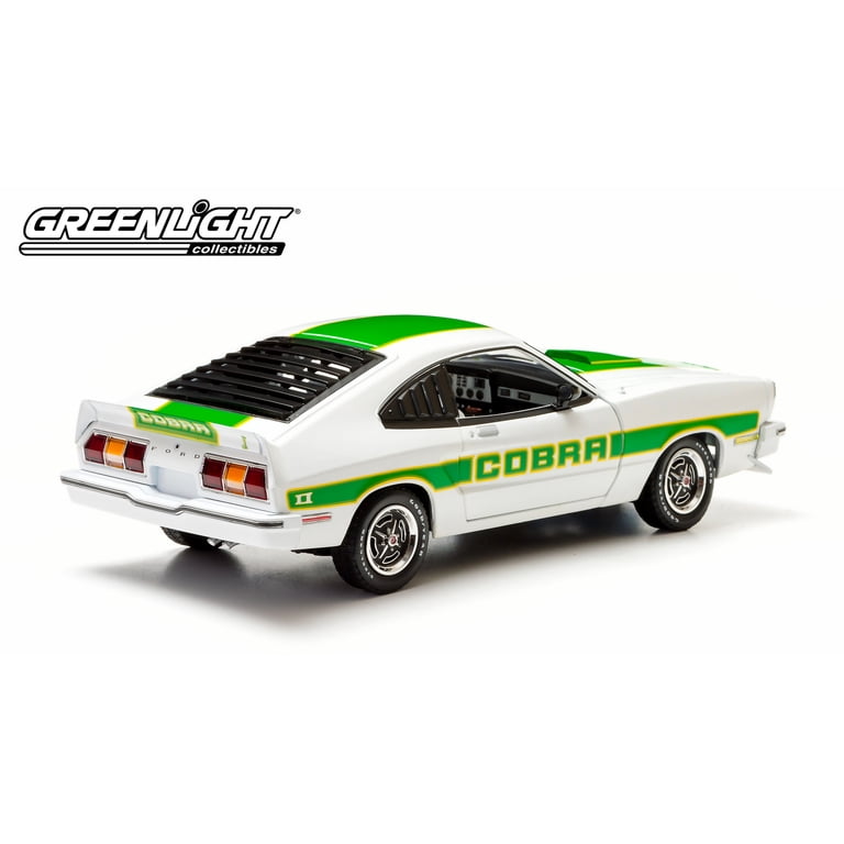 1978 Ford Mustang II Cobra II Free Wheelin White with Green