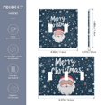 thumbnail image 2 of Yayeee Toggle Light Switch Wall Plate 2-Gang 4.56"x4.48" Decorative Outlet Cover, Christmas Santa, 2 of 7