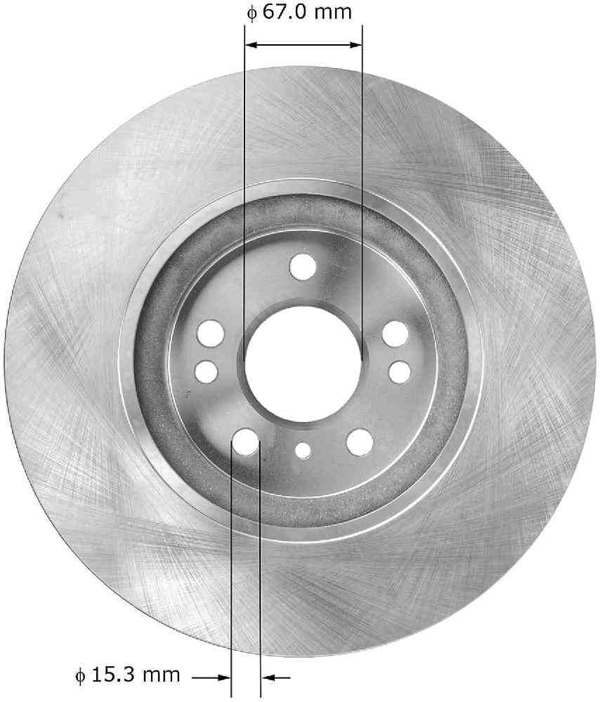 Bendix PRT5869 Premium Brake Rotor