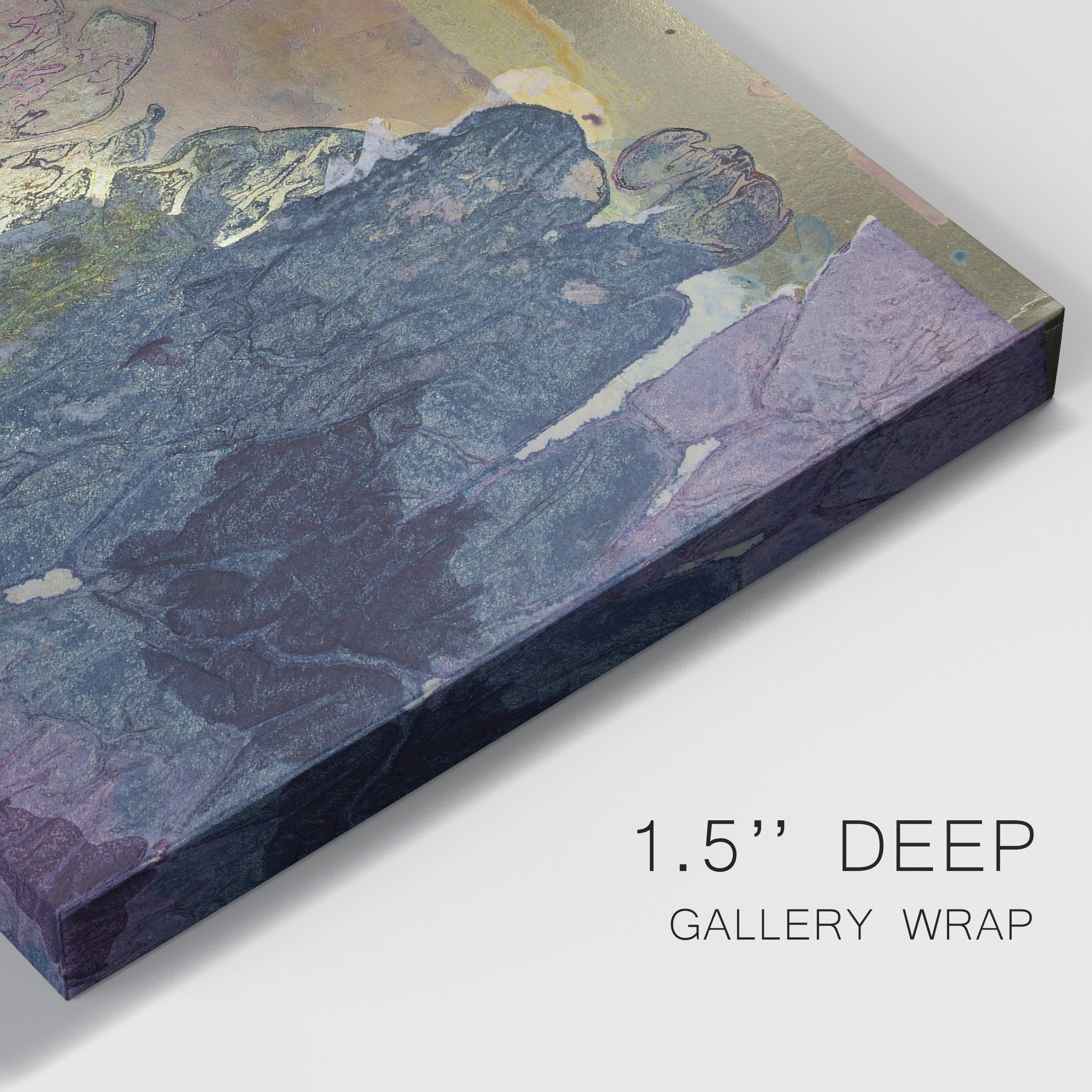 Monet's Landscape I Premium Gallery Wrapped Canvas - Ready to Hang