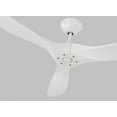 thumbnail image 2 of Visual Comfort Ventilateur de Plafond Extérieur 70 Pouces Blanc Mat avec Télécommande et 3 Pales, 2 of 9