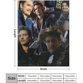 thumbnail image 2 of Pedro Pascal Blanket Cool #1 Ultra Soft Flannel Fleece Blanket Stylish Bedroom Living Room Sofa Warm Blanket All Season Use 30"*40"（76 * 100cm）, 2 of 6