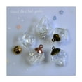 thumbnail image 2 of 10Pcs Diamond Shape Glass Charm Pendant DIY for Wishing Chain Necklace, 2 of 10