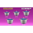 thumbnail image 2 of Juego De Ollas Con Tapa De Cristal 10 Pza Perla Paty CO-PPP13/Premier/Plateada, 2 of 5