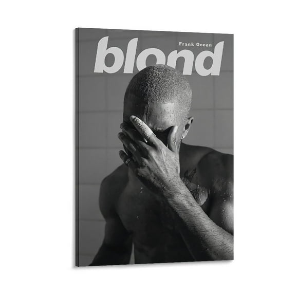 Frank Ocean Blond Rapper Poster Decorative Painting Canvas Wall Art Living Room Posters Bedroom Painting 08x12inch(20x30cm)