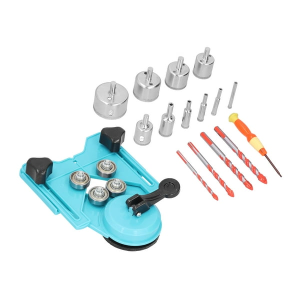 Hole Saw Drill Tool,16Pcs Diamond Drill Bit Hole Saw Drill Bit Diamond Drill Bit Compact and Lightweight
