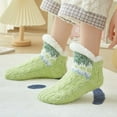 thumbnail image 2 of Cathalem Hike Light Cushion Crew Sock Breathable Soft running Ankle Sock,Green One Size, 2 of 4