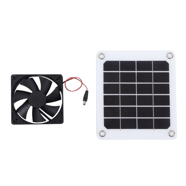 Ventilador de Energía Solar Bling Bling Escape Para Vehículos Recreativos