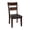 Brown Mix+Wood+Classic, variant on LHYY Cherry Finish Classic Style Set of 2 Side Chairs Mango Veneer Faux Leather Upholstered Transitional Dining Furniture