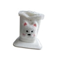 thumbnail image 3 of Soporte para gafas de sol con forro afelpado, práctico y de fácil acceso. Elegante estuche para gafas, ideal para el baño y decoración del hogar. Cachorro blanco, 3 of 5
