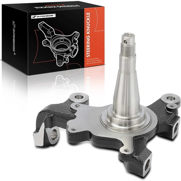 A-Premium Front Suspension Steering Knuckle Compatible with Toyota Tacoma 1995-2002, RWD and Non ABS, Left Driver Side, Replace # 4321235140
