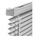 thumbnail image 4 of Chicology 38.5"W x 84"H Gray Cordless Vinyl Mini Window Blinds 1" Slats, 4 of 11