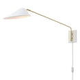 thumbnail image 5 of Sconce Wall Lamp Light Fixture, White, Metal, Modern Contemporary, Mid Century Living Kitchen Cafe Bistro Restaurant Hospitality, 5 of 9