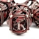 thumbnail image 5 of Metal Dice, 7 PCS Heavy Solid Metallic Dragon Dice Set for Dungeons and Dragon Tabletop Game D, 5 of 5